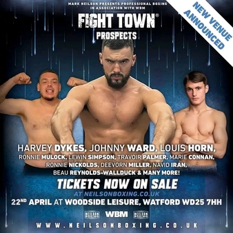 Kyle Neilson Fight Town Prospects (Cancelled) | Event | Tapology