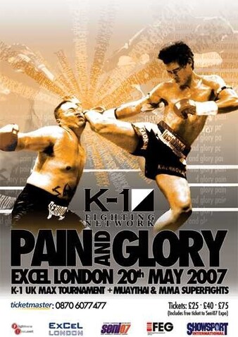 Pain and Glory 2007 | Kickboxing & Muay Thai Event | Tapology