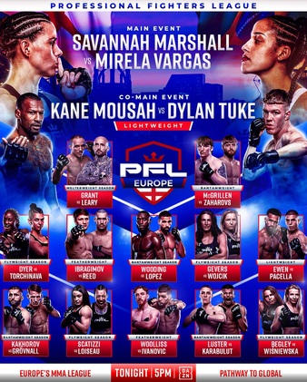 PFL Europe 2