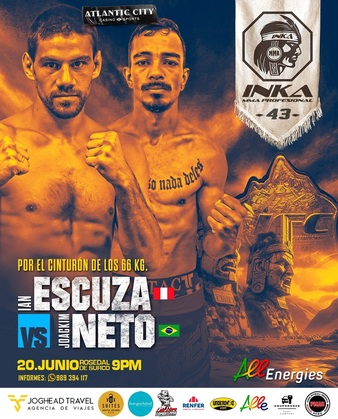 Piero Guaylupo vs. Mateo Escobar, Inka FC 43 | MMA Bout | Tapology