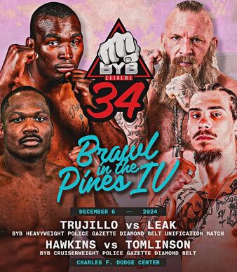 BYB 34: Brawl in the Pines 4 | Event | Tapology