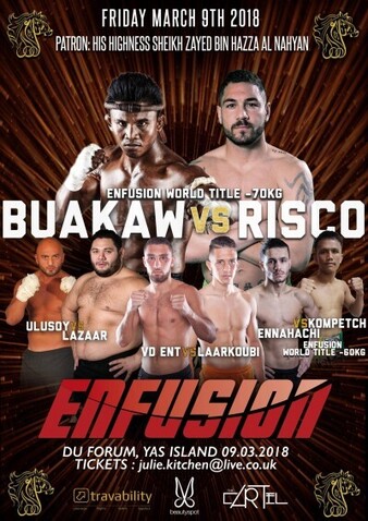 Buakaw Banchamek vs. Jonay Risco, Enfusion 63 | Kickboxing Bout | Tapology