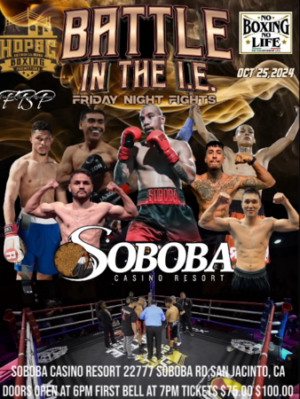 Raymon Rivas Boxer Raymon Rivas vs. Fernando Duran, Battle in the I.E. | Boxing Bout ...