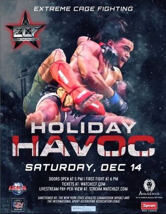 ECF 50: Holiday Havoc | Kickboxing & MMA Event | Tapology