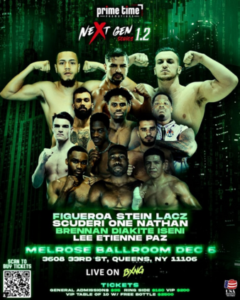 Next Gen Series 1.2 | Boxing Event | Tapology