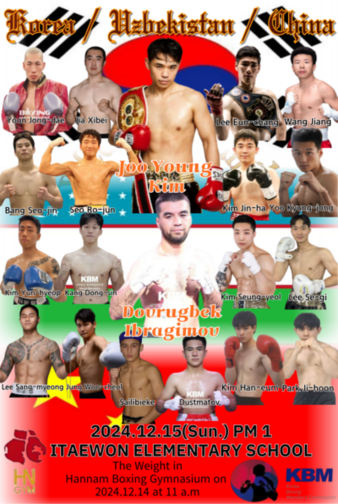 Han Eum Kim vs. Ji Hoon Park, Kim vs. Ibragimov | Boxing Bout | Tapology