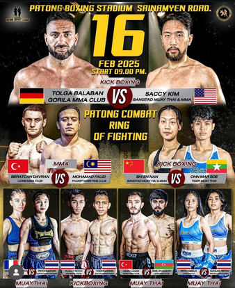 Patong Combat Night 8 | Muay Thai & MMA Event | Tapology