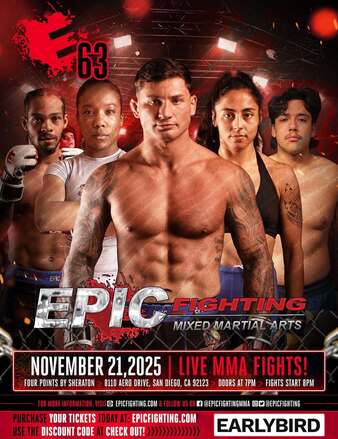 Epic Fighting 63 | MMA Event | Tapology