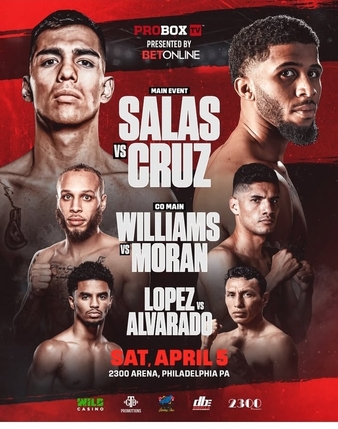 Mykquan Williams vs. Antonio Moran, Salas vs. Cruz | Boxing
