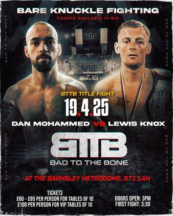 David Bolton vs. Tom Swiderek, Bad to the Bone | Boxing (Bare Knuckle ...