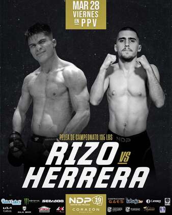 Damien Herrera vs. Roberto Sandoval Rizo, Noche de Peleas 19 | MMA Bout ...