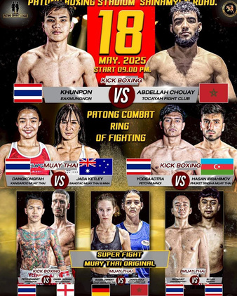 Patong Combat Night 20 | Muay Thai & Kickboxing Event | Tapology