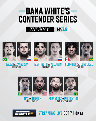 SPT - UFC Tuesday Night Contender Series S09W09 (2025)