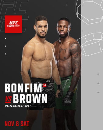 UFC Fight Night: Bonfim vs Brown Poster