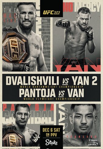 Pôster do evento UFC 323: Dvalishvili vs. Yan 2