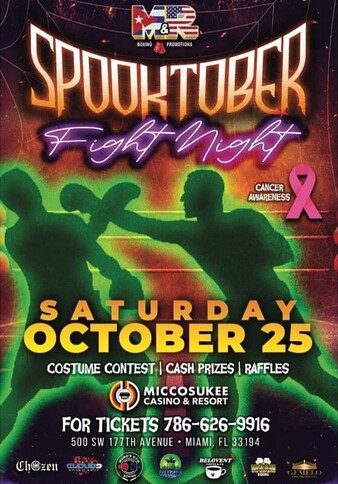 Spooktober Fight Night | Boxing Event | Tapology