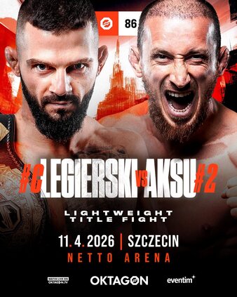 OKTAGON 86: Legierski vs. Aksu