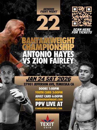 Hendo's Fight Night 22 | MMA Event | Tapology