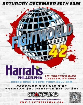 FightWorld 42 | MMA & Kickboxing Event | Tapology