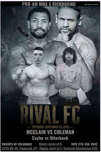 Willy Caylor vs. Zac Utterbeck, Rival FC | MMA Bout | Tapology