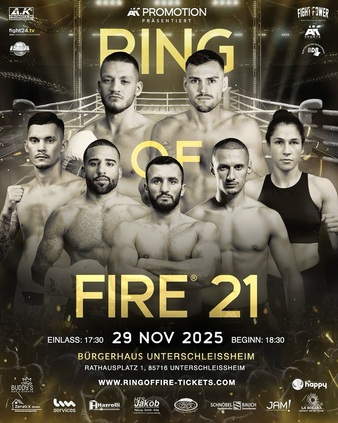 Kelmend Halili vs. Marian Buchanec, Ring of Fire 21 | Boxing Bout