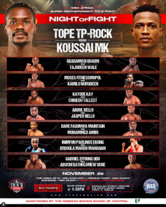 Night of Fight | Event | Tapology