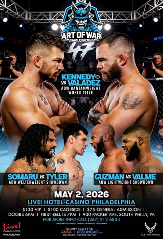 Shaqil Tucker vs. Bryton Rodriguez, Art of War Cage Fighting 47