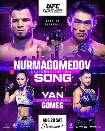 UFC Fight Night: Nurmagomedov vs. Song Poster