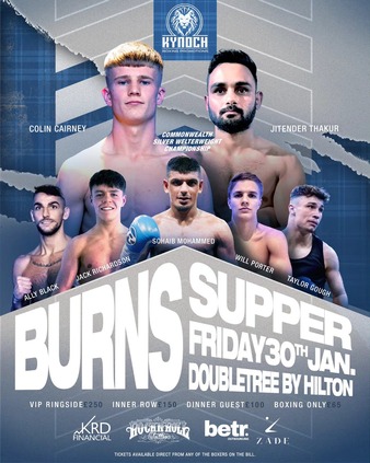 Colin Cairney vs. Josue Bendana, Burns Supper | Boxing Bout | Tapology