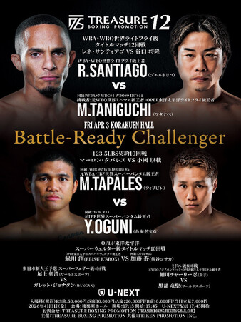Treasure Boxing 12 | Boxing Event | Tapology