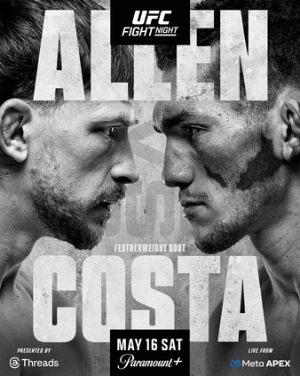 UFC Fight Night: Allen vs. Costa Poster