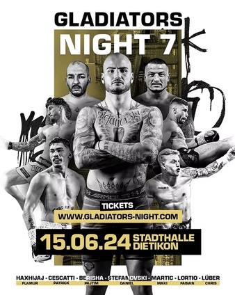 Daniel Aleksov vs. Jeniss Rexhepi, Gladiators Night 7 | Kickboxing Bout ...