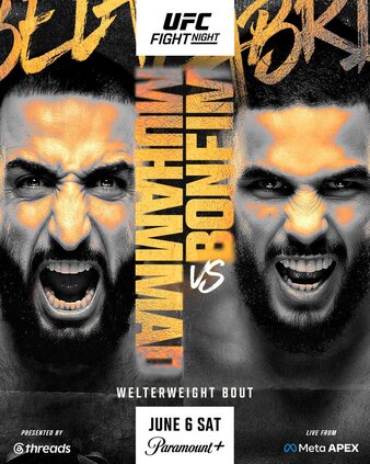 UFC Fight Night: Muhammad vs. Bonfim Poster