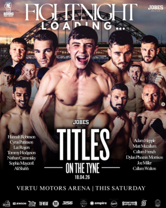 Cyrus Pattinson vs. Tunde Segun Adeyemi, Titles on the Tyne | Boxing ...
