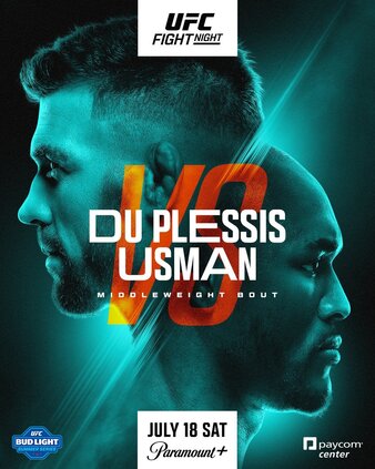 UFC Fight Night: Du Plessis vs. Usman Poster