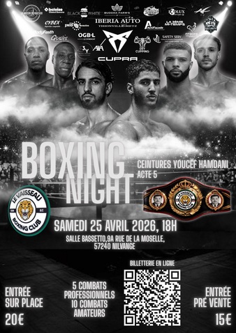 Zozo Boxing Stephane Bado vs. Jonas Zozo, Boxing Night | Boxing Bout | Tapology
