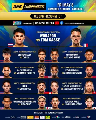 Cartaz de ONE Friday Fights 153