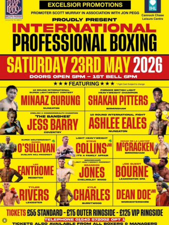 International Professional Boxing | Boxing Event | Tapology