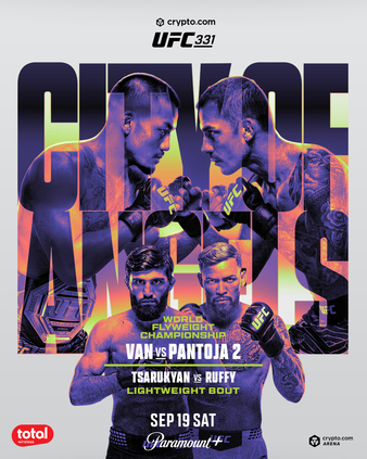 UFC 331: Van vs. Pantoja 2 poster