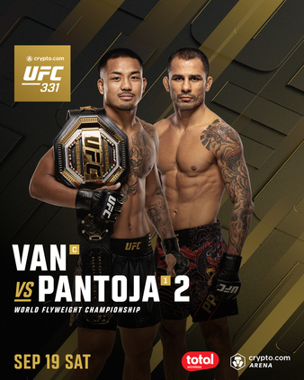 UFC 331: Van vs. Pantoja 2 Poster