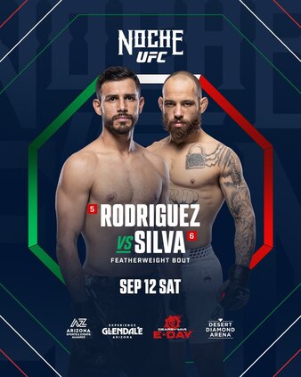 UFC Fight Night: Rodriguez vs. Silva Poster