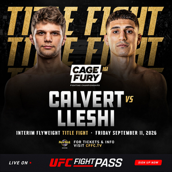 Moshe Aladi vs. Xhelal Lleshi, CFFC 161 | MMA Bout | Tapology