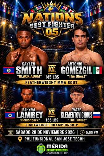 Luis Pinto vs. Humberto Vales, Nation's Best Fighter 5 | MMA Bout ...