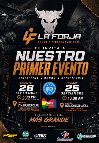 La Forja | Kickboxing & Boxing Event | Tapology