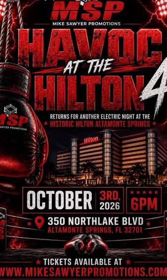 Enrique Murga vs. Rufino Lewis, Havoc at the Hilton 4 | Boxing Bout ...