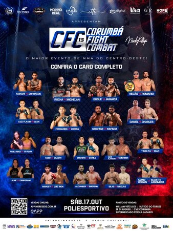 Amauri Maia vs. Jhermys Coronado, Corumbá Fight Combat 15 | MMA Bout ...