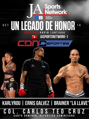 Misael Santana vs. Anderson Gomez, Un Legado de honor | Boxing Bout ...