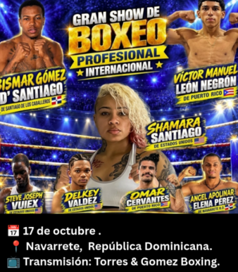 Duarte Boxing Jose Alejandro Torres vs. Steve Vuiex, Gran Show de Boxeo | Boxing Bout ...