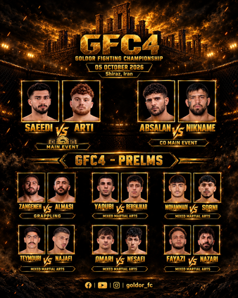 Sajjad Almasi vs. Hoseyn Zangeneh, GFC 4 | Grappling Bout | Tapology