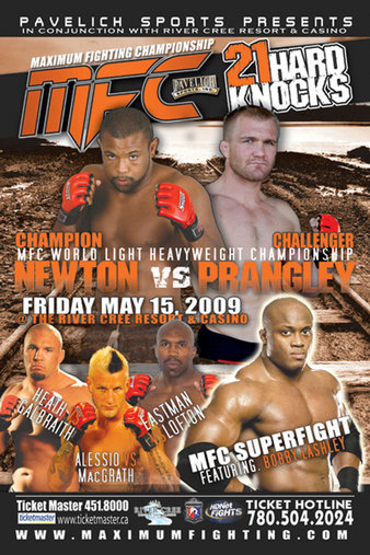 MFC 21: Hard Knocks | MMA Event | Tapology